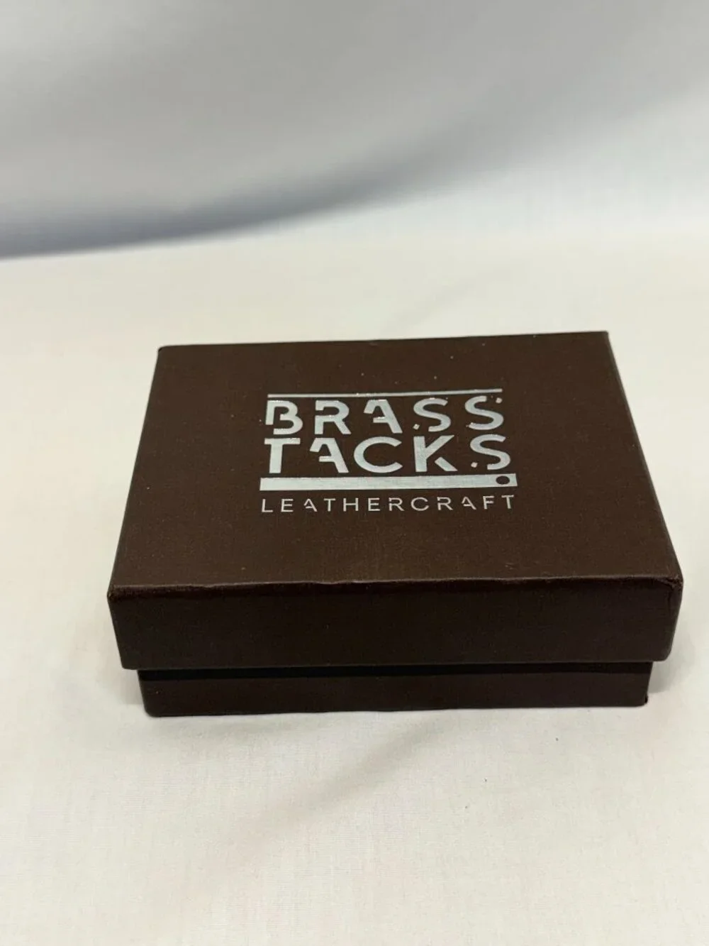 Brass Tacks Leathercraft Men's Cardholder Wallet Holds 12 cards